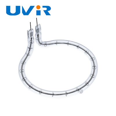 Buen precio 480V 2100W Cuarzo Halógeno tubo de calefacción infrarrojo 161mm Diámetro IR en línea