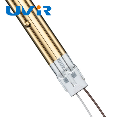 Buen precio Lámpara de infrarrojos IRP de revestimiento de oro de 15x33 mm para impresión 6200W en línea
