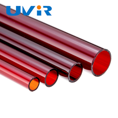 Buen precio Diámetro del calentador 14m m 19m m de UVIR Ruby Color Infrared Quartz Tube en línea