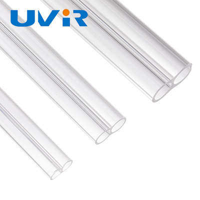 Buen precio Tubo infrarrojo gemelo del cuarzo, tubo ligero infrarrojo 15x33m m de la capa de cerámica en línea