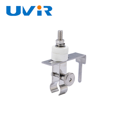 Buen precio Stainless Steel Medium Wave IR Lamp Holder 10 mm Base blanca en línea