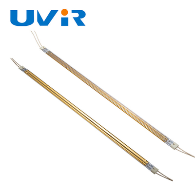Buen precio Halógeno rojo infrarrojo Heater Tube del oro de la pintura para curar la lámpara de calefacción ligera en línea